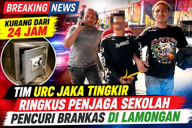 Kurang dari 24 Jam, Tim URC Jaka Tingkir Ringkus Penjaga Sekolah
