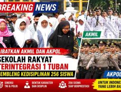 Libatkan Akmil dan Akpol, Sekolah Rakyat Terintegrasi 1 Tuban Gembleng Kedisiplinan 256 Siswa