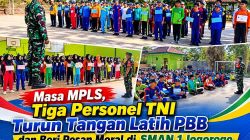 MPLS TNI ajari disiplin di SMAN
