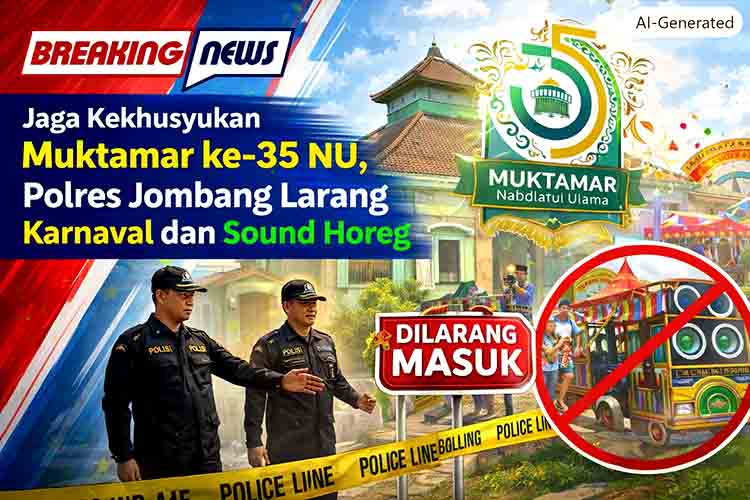 Muktamar NU 2026, Polres Jombang, Sound Horeg, Ponpes Tambakberas, Berita Jombang