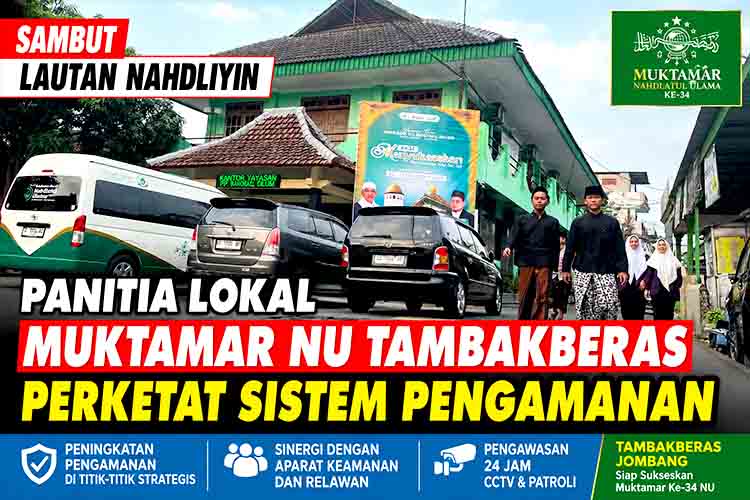 Muktamar NU Tambakberas Siaga Pengamanan