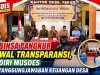 Babinsa Pangkur Kawal Transparansi, Hadiri Musdes Pertanggungjawaban Keuangan Desa