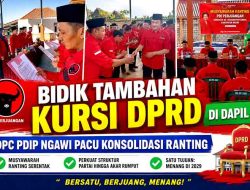 Bidik Tambahan Kursi DPRD di Dapil III, DPC PDIP Ngawi Pacu Konsolidasi Ranting