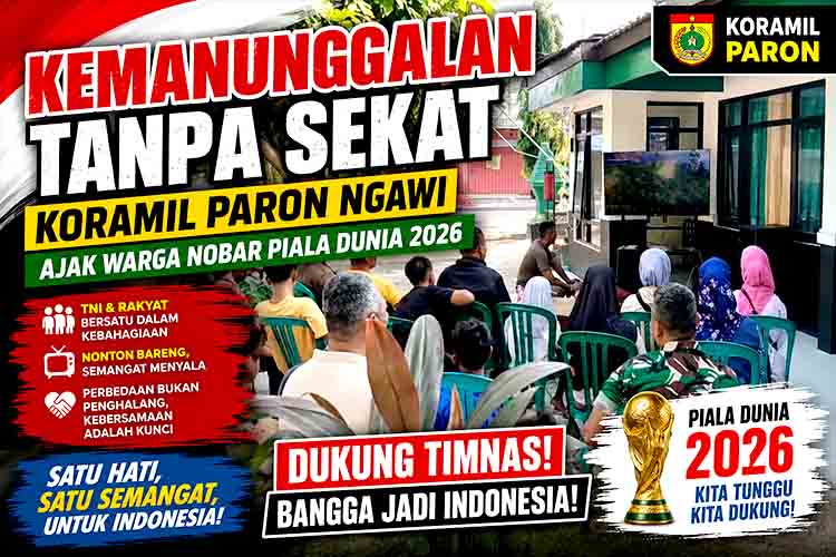 Nobar Piala Dunia 2026 di Paron