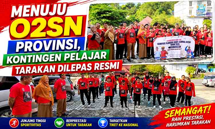 O2SN Tarakan Dinas Pendidikan Tarakan O2SN Kalimantan Utara Prestasi Pelajar Olahraga Siswa Nasional