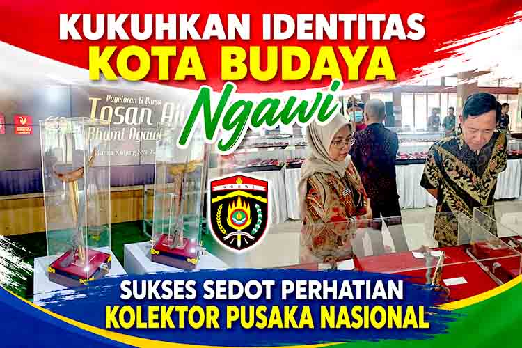 Pameran pusaka Ngawi yang berwarna