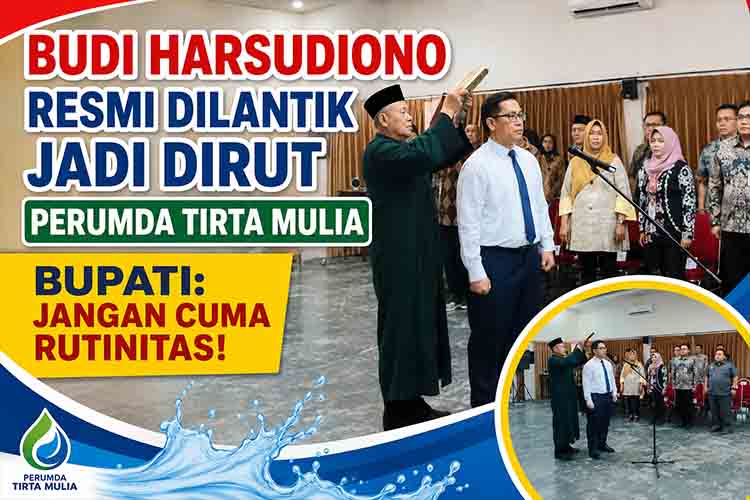 Pelantikan Budi Harsudiono sebagai Dirut