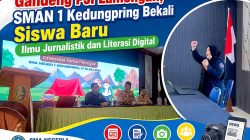 Pelatihan jurnalistik SMAN 1 Kedungpring