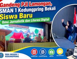Gandeng PJI Lamongan, SMAN 1 Kedungpring Bekali Siswa Baru Ilmu Jurnalistik dan Literasi Digital