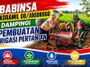 Babinsa Koramil 08/Jogorogo Dampingi Pembuatan Irigasi Pertanian