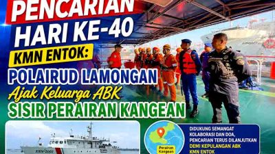 Pencarian Hari ke 40 di Kangean