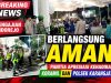 Kompak! Aparat Gabungan Karangjati Berbaur Seraya Sampaikan Imbauan Kamtibmas di Sidorejo