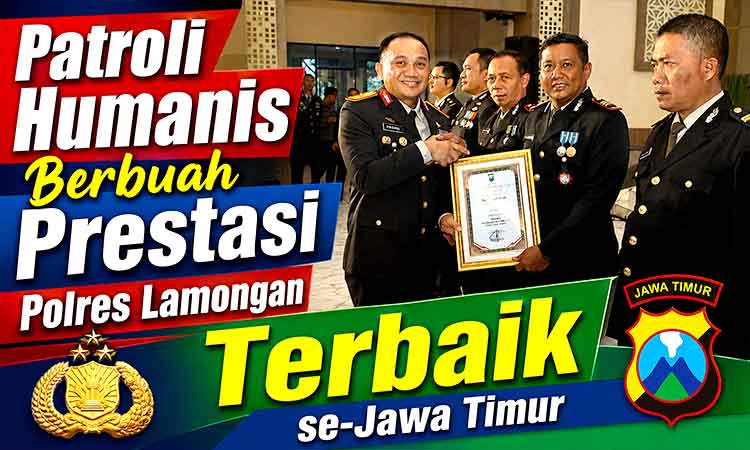 Penghargaan Polres Lamongan untuk Prestasi