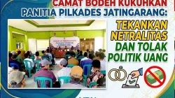 Camat Bodeh Kukuhkan Panitia Pilkades Jatingarang: Tekankan Netralitas dan Tolak Politik Uang
