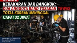 Tragedi Rong Beer Na Lat Phrao: Korban Tewas Kebakaran Bar Bangkok Melonjak Jadi 32 Orang