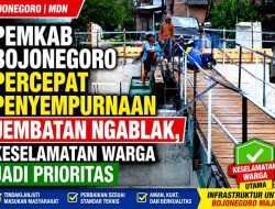 Pemkab Bojonegoro Percepat Penyempurnaan Jembatan Ngablak, Keselamatan Warga Jadi Prioritas