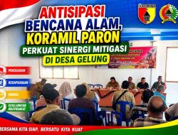 Antisipasi Bencana Alam, Koramil Paron Perkuat Sinergi Mitigasi di Desa Gelung