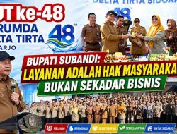 Evaluasi Total Perumda Delta Tirta, Bupati Subandi Soroti Kebocoran Air dan Cakupan Layanan