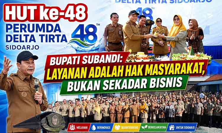 Perayaan HUT ke 48 Perumda Delta Tirta