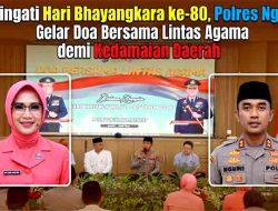 Peringati Hari Bhayangkara ke-80, Polres Ngawi Gelar Doa Bersama Lintas Agama demi Kedamaian Daerah