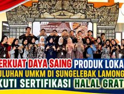Dorong Wajib Halal Oktober 2026, KKN UINSA dan BPJPH Jatim Dampingi UMKM Lamongan