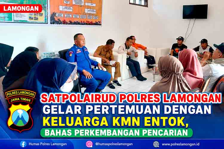 Pertemuan Satpolairud Polres Lamongan