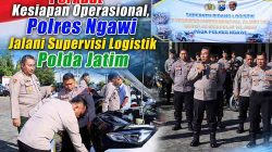 Perkuat Kesiapan Operasional, Polres Ngawi Jalani Supervisi Logistik Polda Jatim