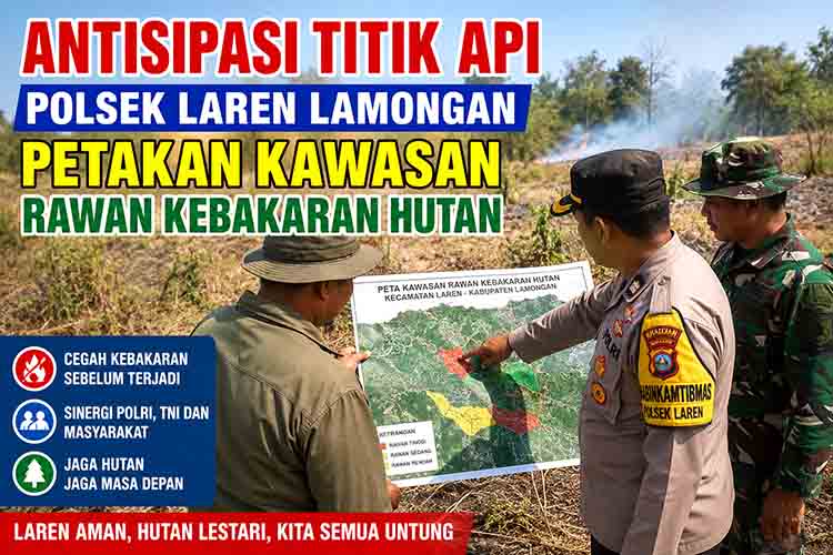 Peta kawasan rawan kebakaran hutan