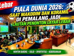 Spanyol Tekuk Prancis, Kemeriahan Nobar Serentak Kodim Pemalang Satukan TNI dan Rakyat