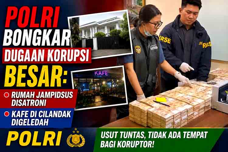Polri bongkar dugaan korupsi besar