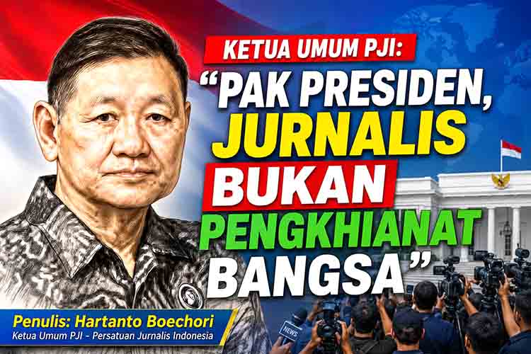Poster media Pak Presiden, Jurnalis Bukan Pengkhianat