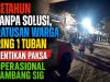 Kesabaran Habis, Warga Karanglo Tuban Blokade Akses Tambang Semen Indonesia Akibat Debu Pekat