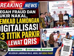 Pemkab Lamongan Gandeng Bank Jatim Terapkan Parkir Nontunai QRIS, Targetkan Bebas Kebocoran PAD