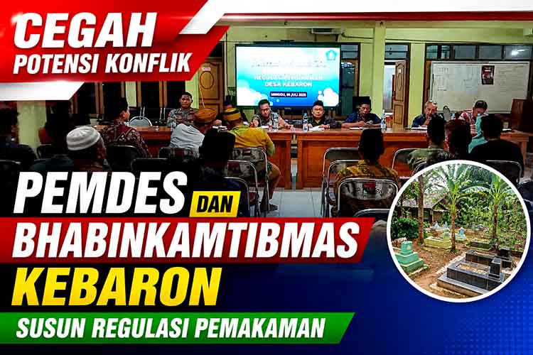 Rembuk desa regulasi pemakaman Kebaron