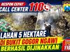 Respon Cepat Call Center 110: Lahan 5 Hektare di Bukit Gogor Ngawi Berhasil Dijinakkan