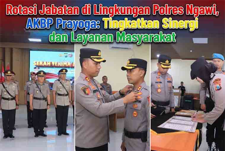 Rotasi jabatan Polres Ngawi