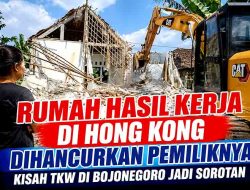 Diduga Diselingkuhi, TKW Asal Trenggalek Robohkan Rumah Hasil Kerja Keras di Bojonegoro