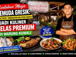 Kisah Sukses Fajrul Falah, Sulap Hasil Tambak Sidayu Jadi Kuliner Otentik di Warung Kuwali