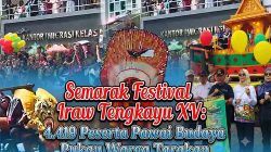Semarak Festival Iraw Tengkayu XV 4.419 Peserta Pawai Budaya Pukau Warga Tarakan