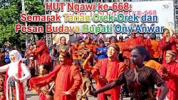 Semarak Tarian Orek Orek dan Pesan Budaya Bupati Ony Anwar