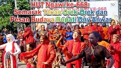 Semarak Tarian Orek Orek dan Pesan Budaya Bupati Ony Anwar