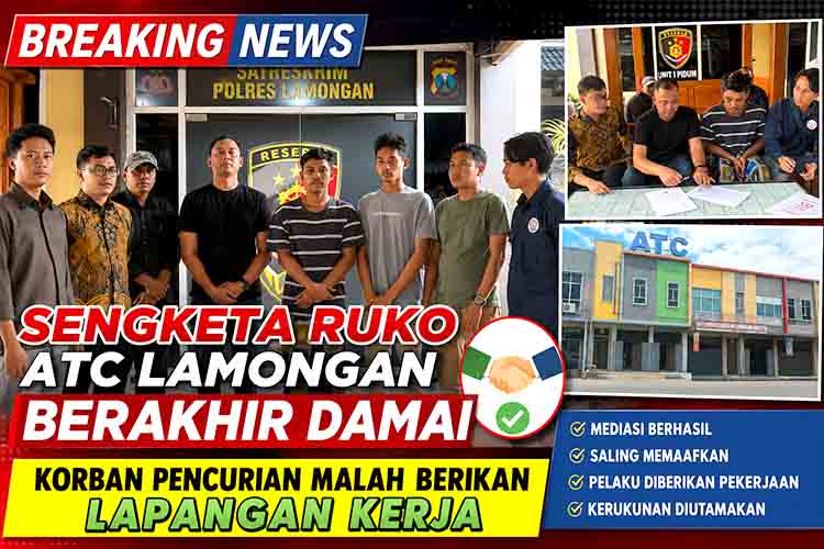 Sengketa Ruko ATC Lamongan Berakhir Damai