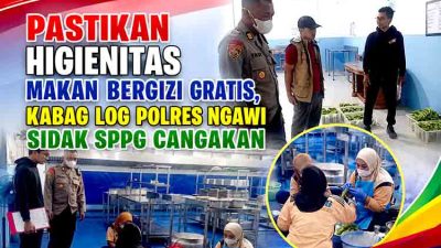Sidak inspeksi higienitas makanan