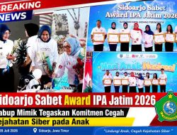 Raih Indeks Perlindungan Anak Terbaik II Jatim, Pemkab Sidoarjo Perkuat Benteng Keamanan Digital Anak