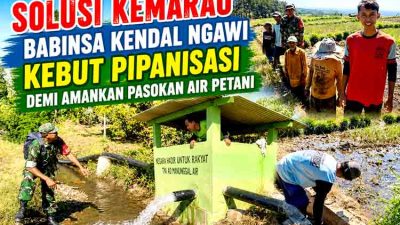 Solusi irigasi untuk ketahanan pangan