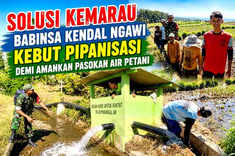 Solusi irigasi untuk ketahanan pangan