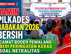 Jamin Pilkades Babakan 2026 Bersih, Camat Bodeh Pemalang Beri Peringatan Keras Soal Netralitas