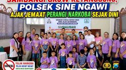 inergi Polres Ngawi dan GKJW Sine: Bentengi Jemaat dari Bahaya Narkoba dan Bullying