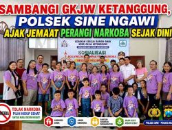inergi Polres Ngawi dan GKJW Sine: Bentengi Jemaat dari Bahaya Narkoba dan Bullying