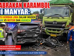 Kecelakaan Maut di Jembatan Sembayat Gresik, Pengendara Motor Tewas Terlindas